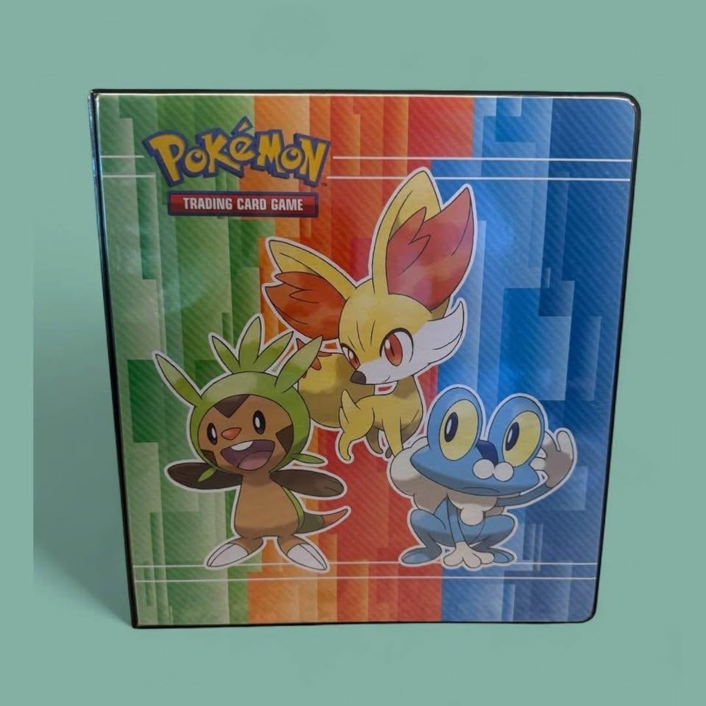Pokemon Trading Card Ultra Pro D-Ring Card Binder-Great‎ Condition!
